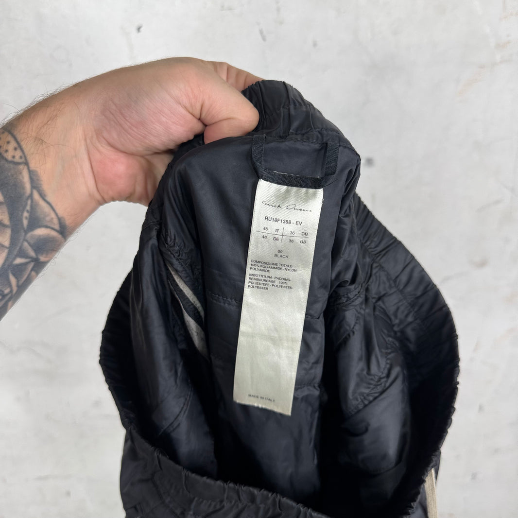 Rick Owens Nylon Padded Track Pants