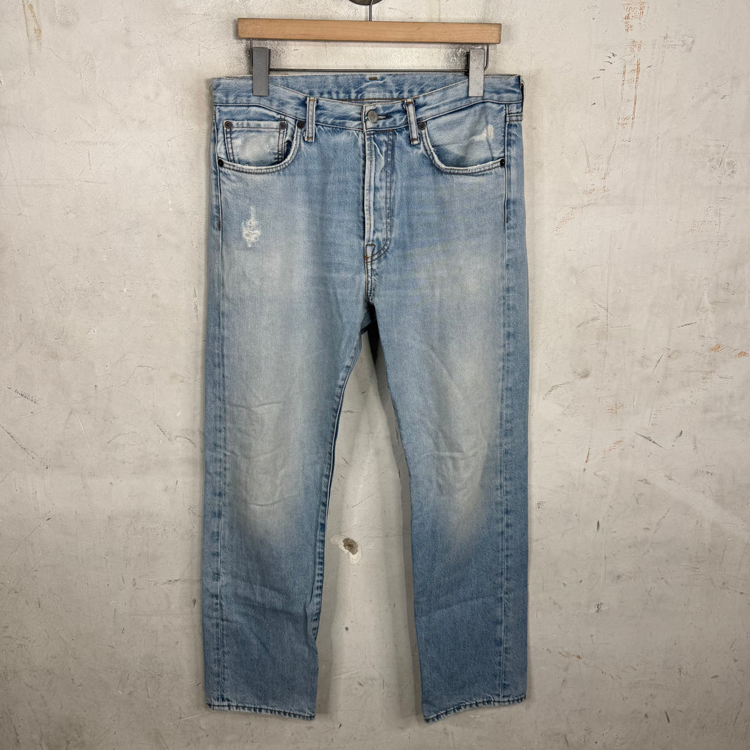 Acne Studios 1996 Lightwash Distressed Jeans