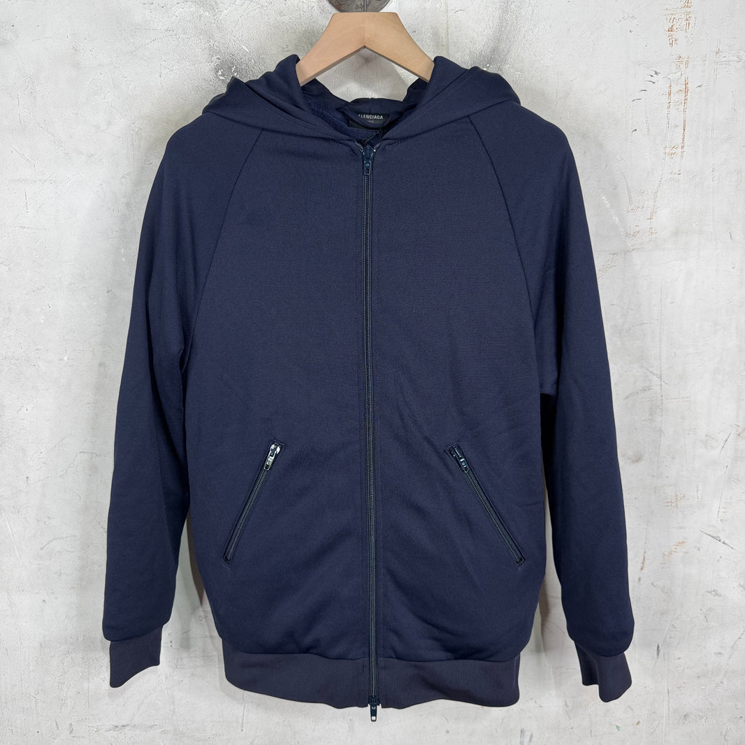 Balenciaga Inflatable Zip Up Hoodie
