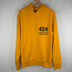 424 Yellow Soccer Hoodie