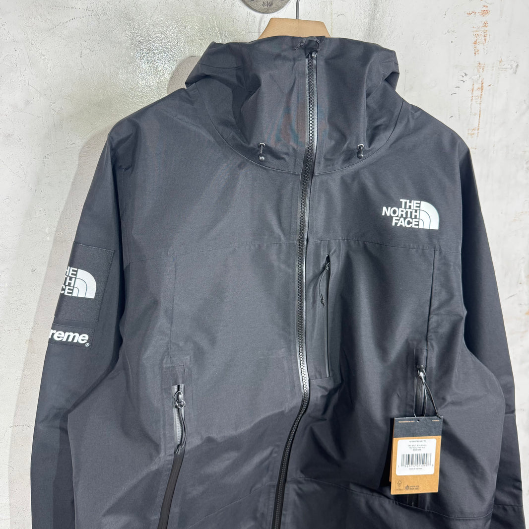 Supreme x TNF Black Split Rain Jacket
