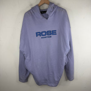 Martine Rose Collapsed Lavender Hoodie