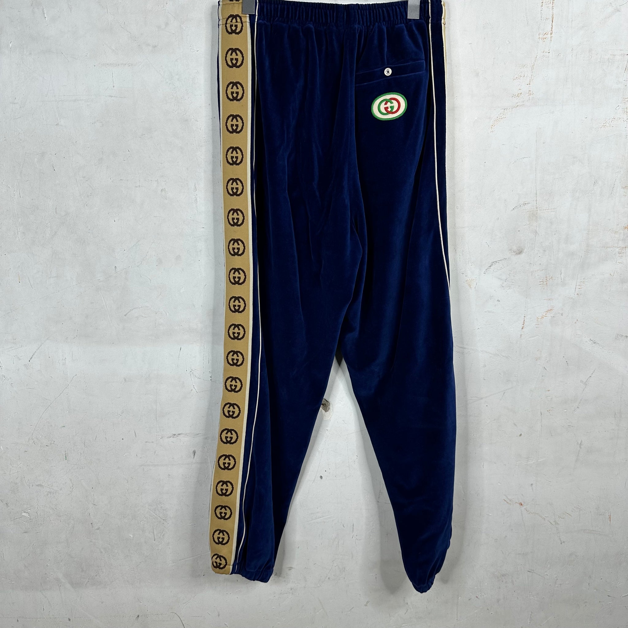 Gucci Velour Tracksuit Pants