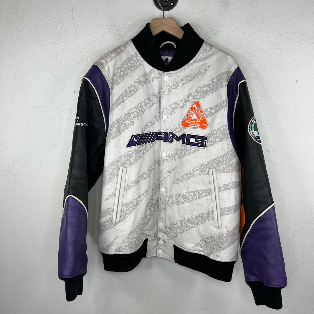 Palace AMG Leather Bomber Jacket