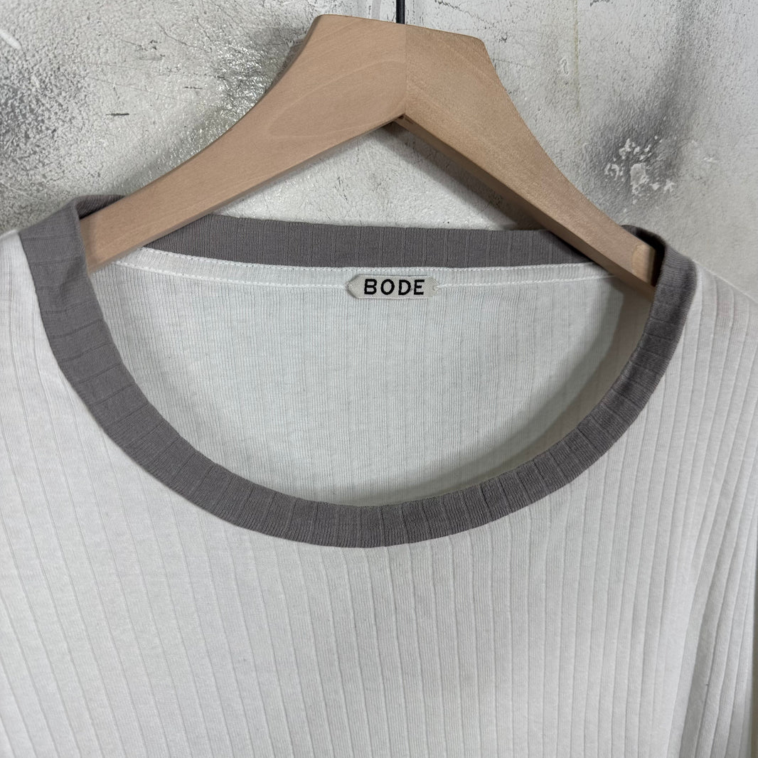 Bode Ribbed Boxy T-Shirt