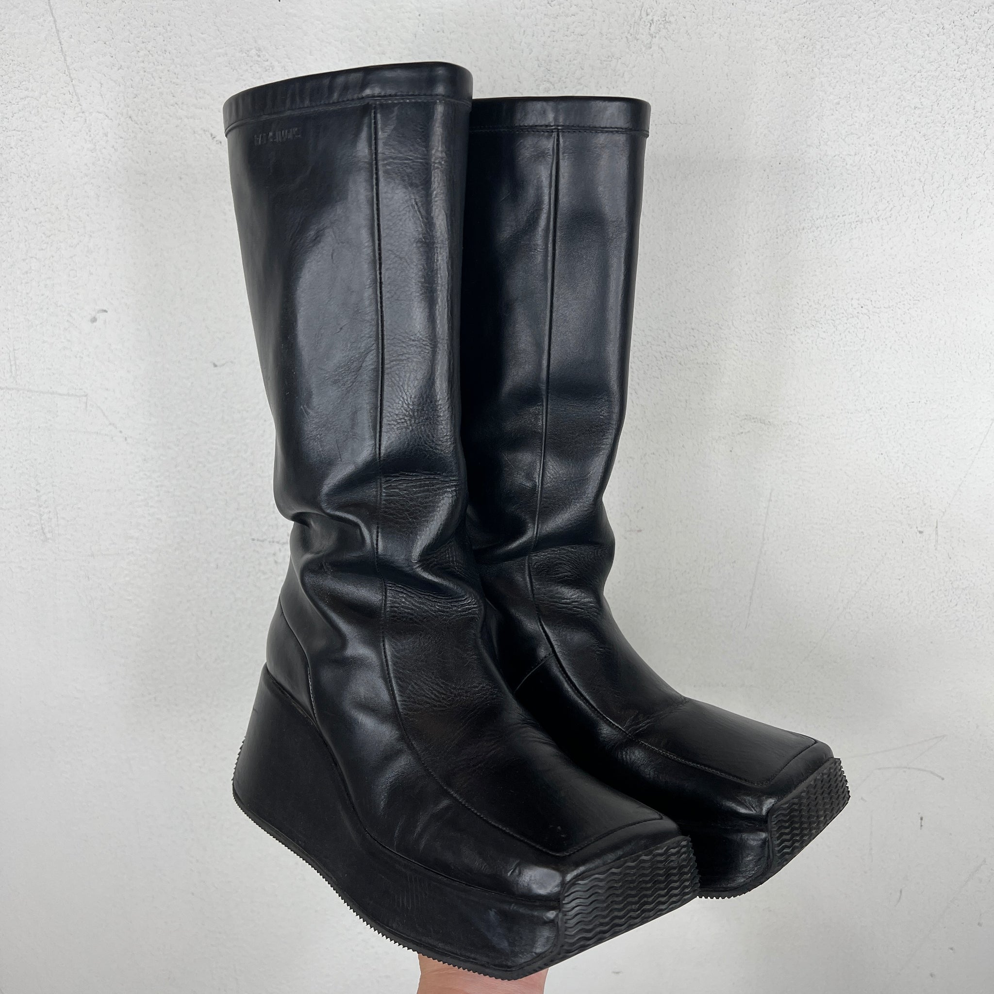 Raf Simons Square Riding Boots