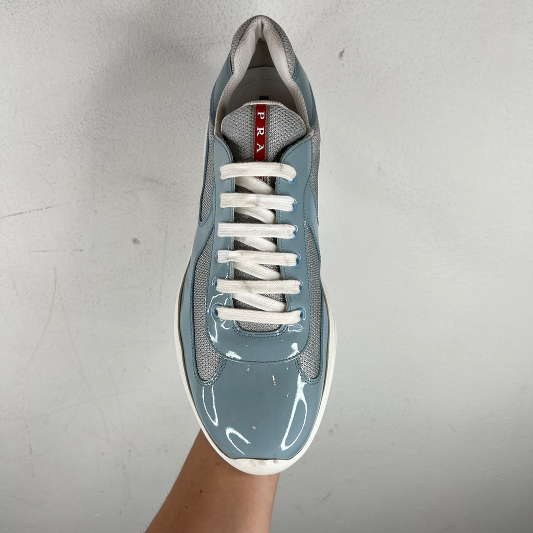 Prada Light Blue America's Cup Sneakers