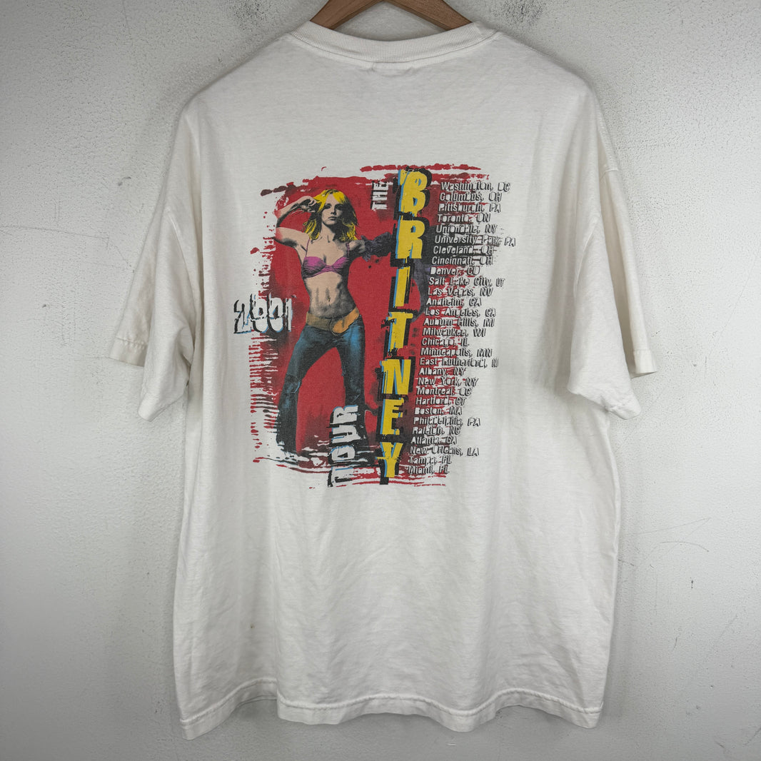 Vintage Britney Spears 2001 Tour T-Shirt
