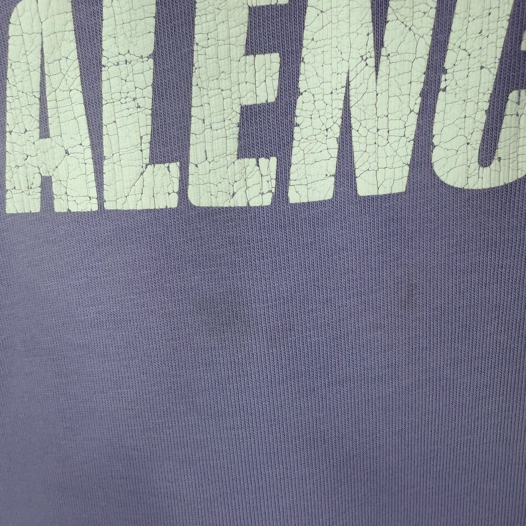 Balenciaga Purple Distressed T-Shirt