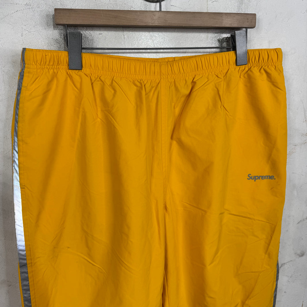 Supreme Yellow Reflective Nylon Pants