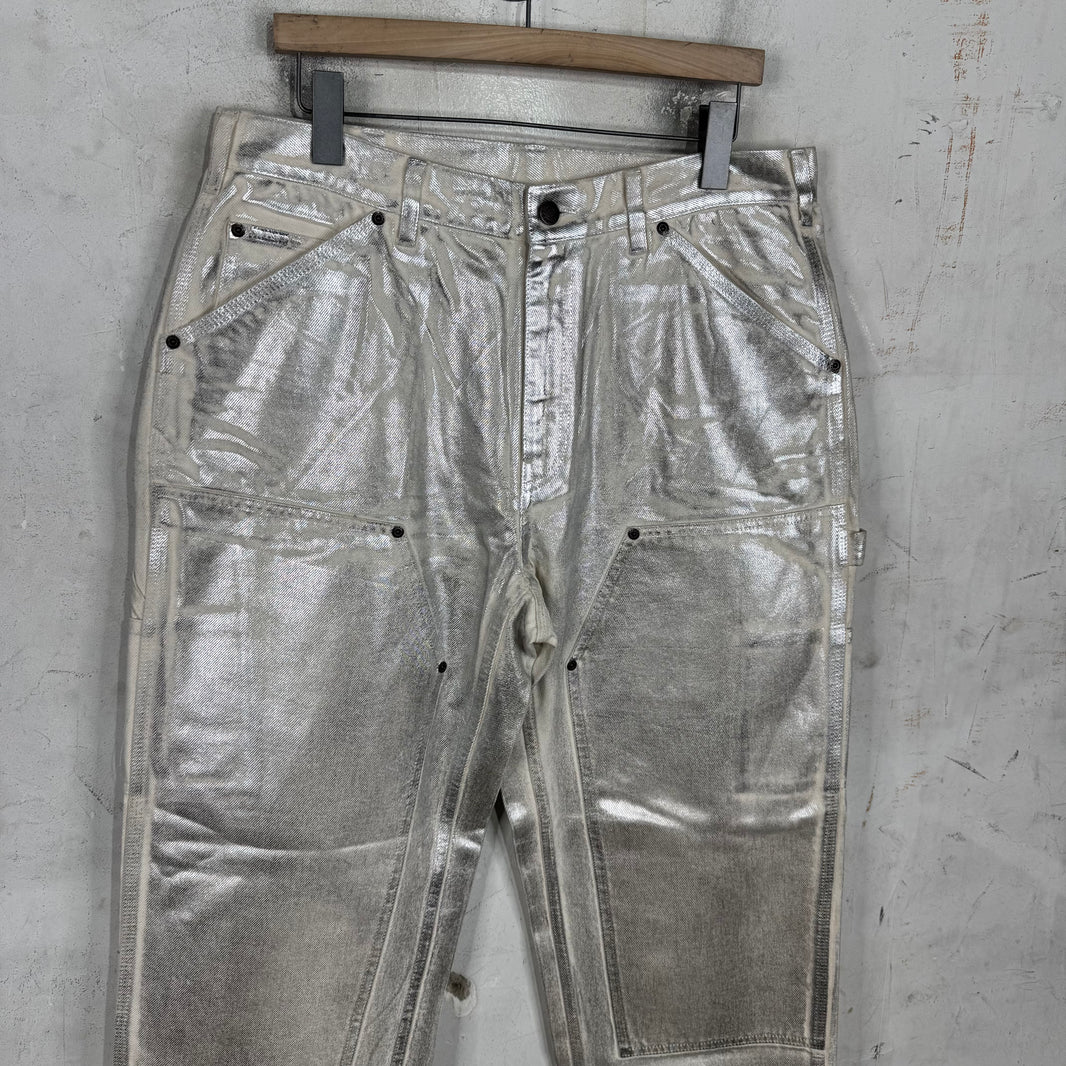 Supreme x MM6 Painted Double Knee Pants