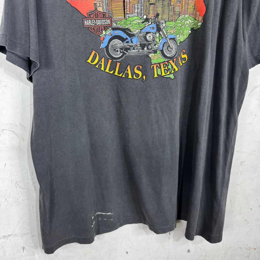 Vintage Smoked So Many Roads Harley T-Shirt