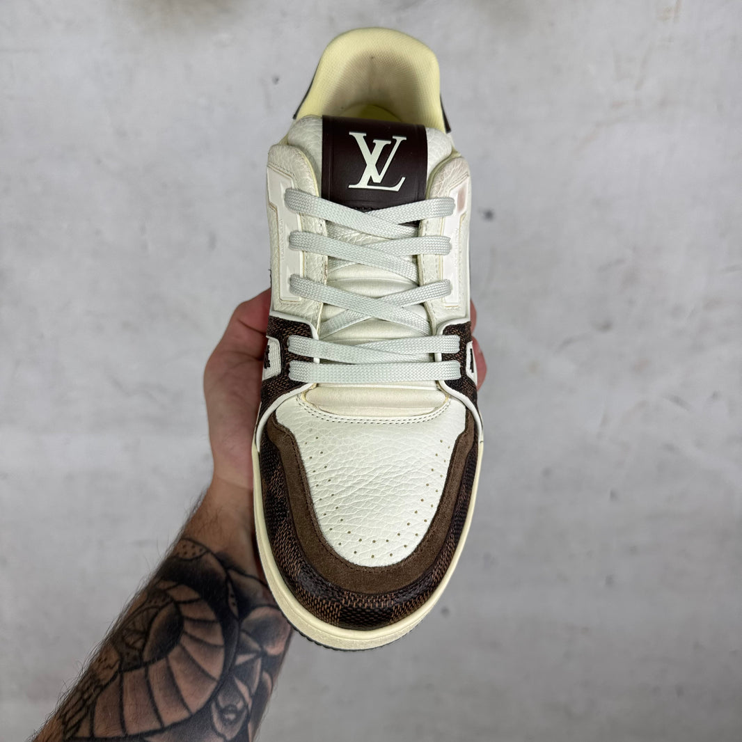 Louis Vuitton Damier Cream Trainers