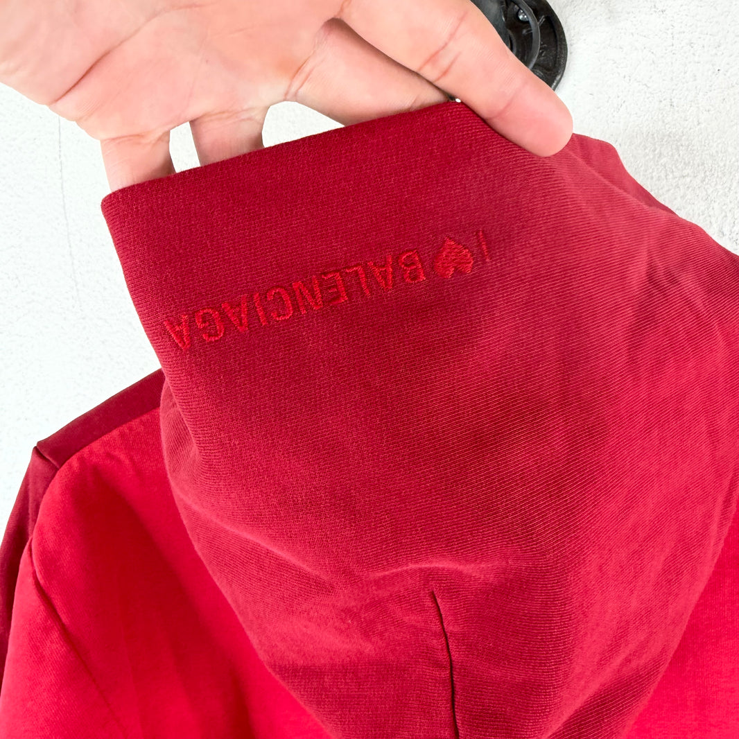 Balenciaga Limited Edition Red Rebuilt Hoodie