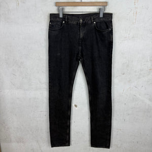Louis Vuitton Grey Monogram Badge Denim