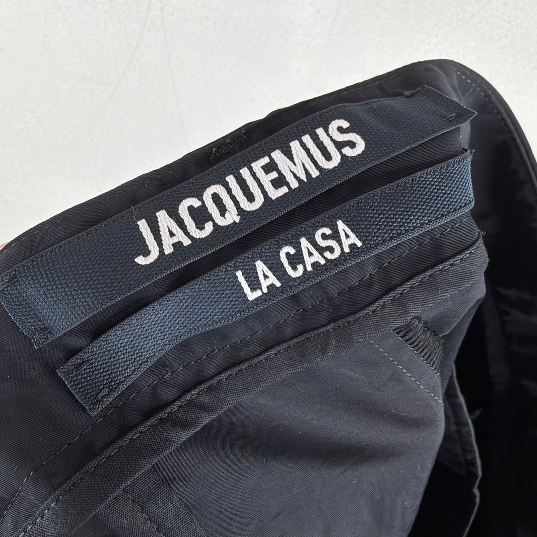 Jacquemus La Casa Black Trousers