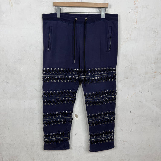HBA Zip-Off Laced Sweatpants