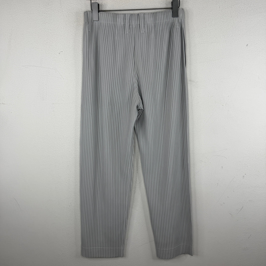 Issey Miyake Plisse Grey Pleated Pants