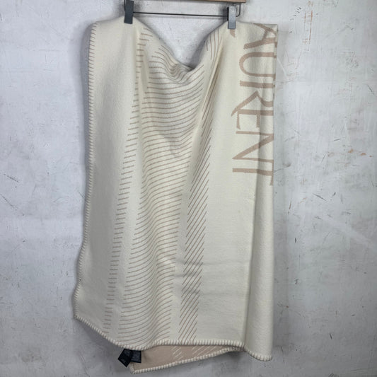 Saint Laurent Reversible Throw Blanket