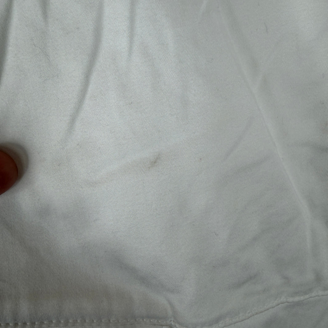 Stone Island White Cargo Pants