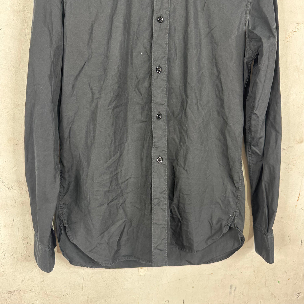 Saint Laurent 2013 Black LS Button Up