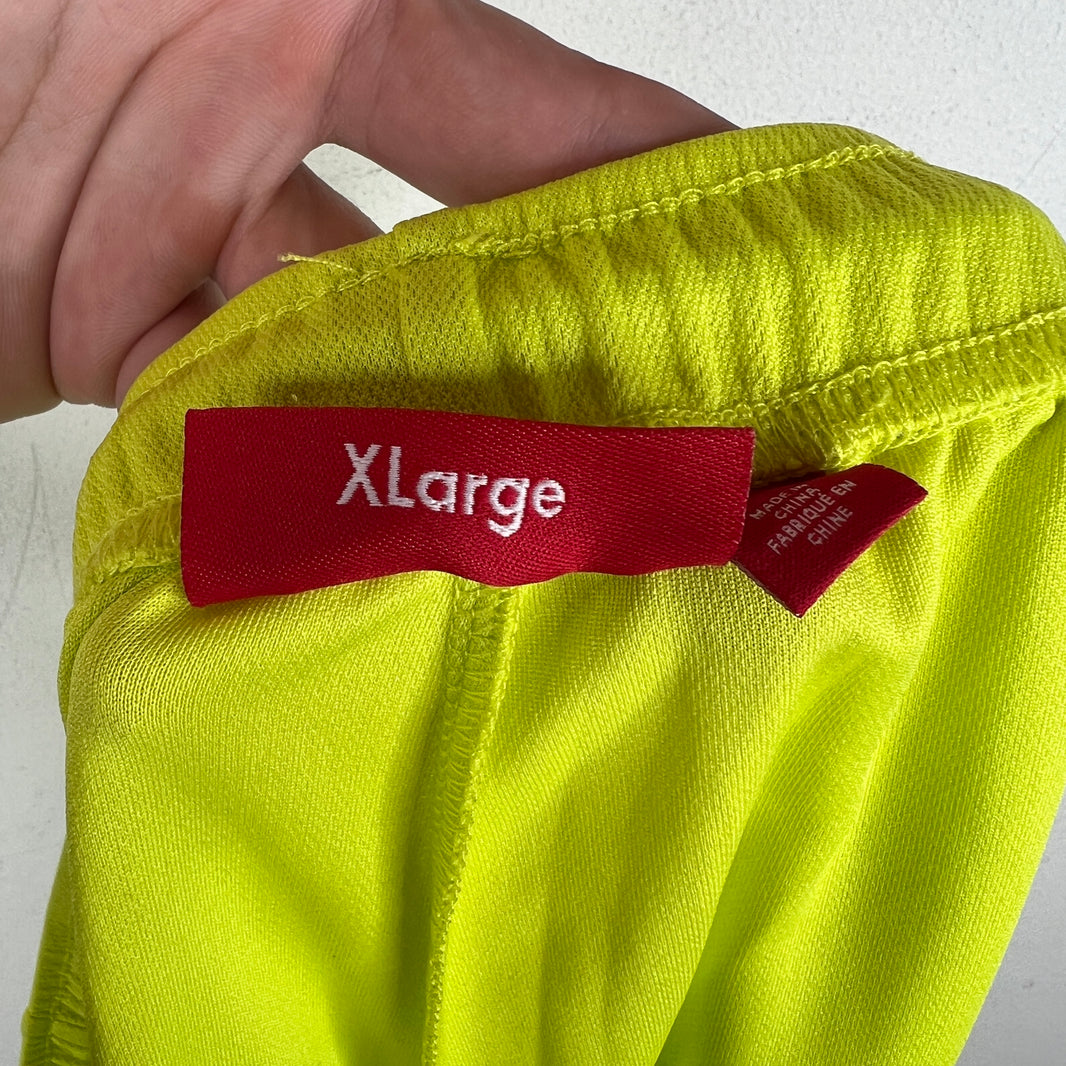Supreme Neon Green Soccer Shorts