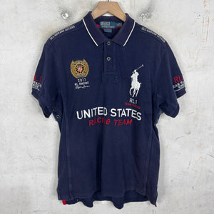 Ralph Lauren Navy USA Racing Polo