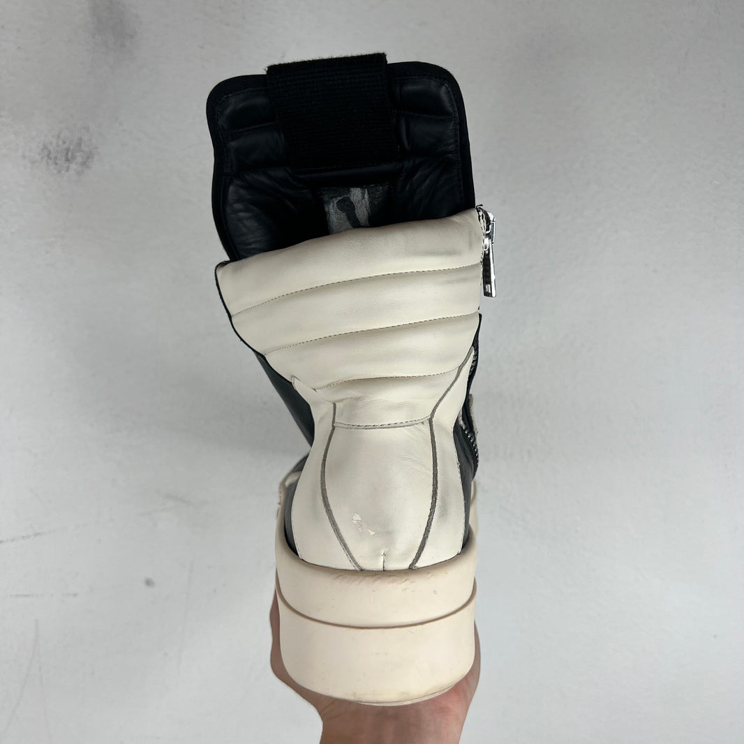 Rick Owens Milk/White Bumper Geobaskets