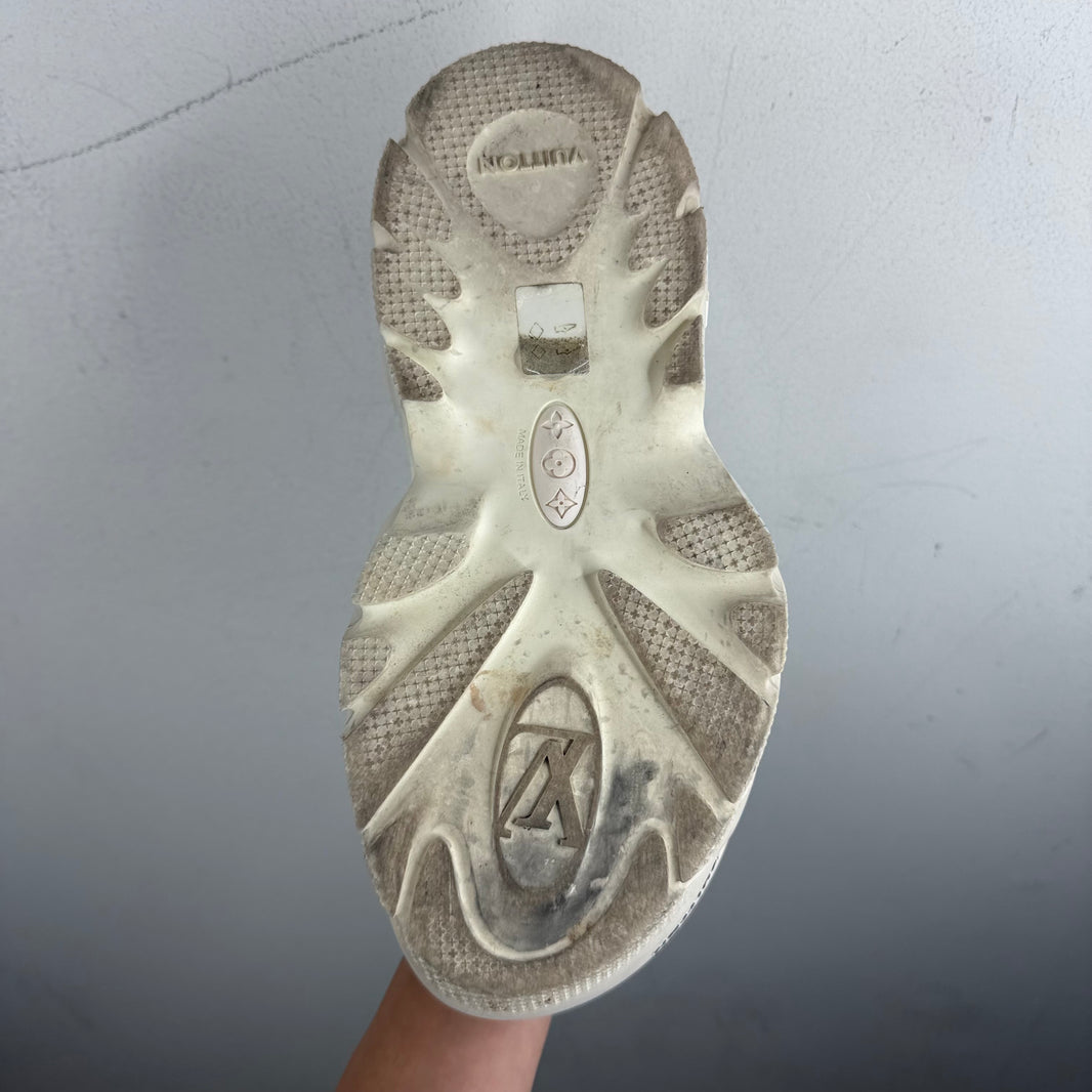Louis Vuitton White Shark Mules