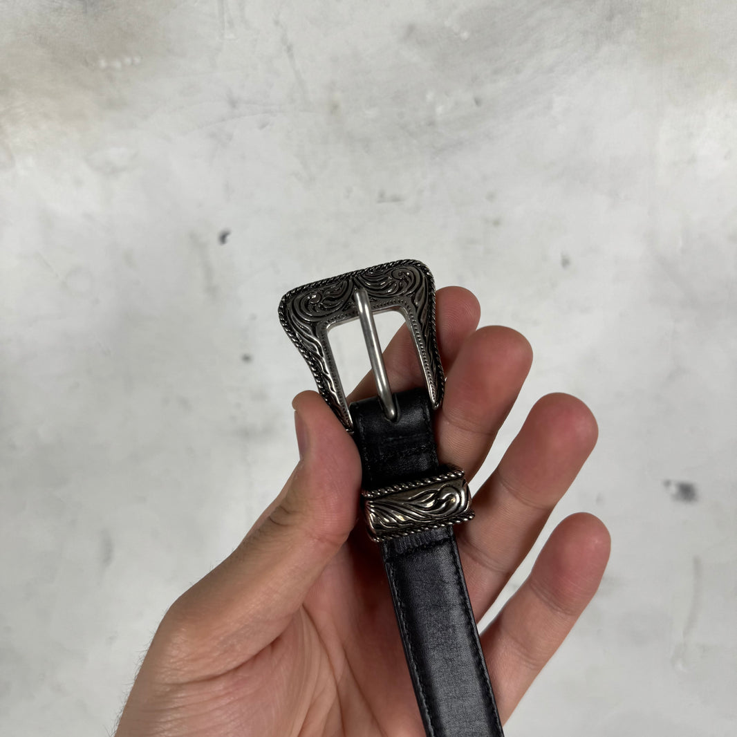 Saint Laurent Thin Western Style Belt