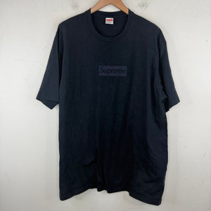 Supreme Navy Tonal Box Logo T-Shirt