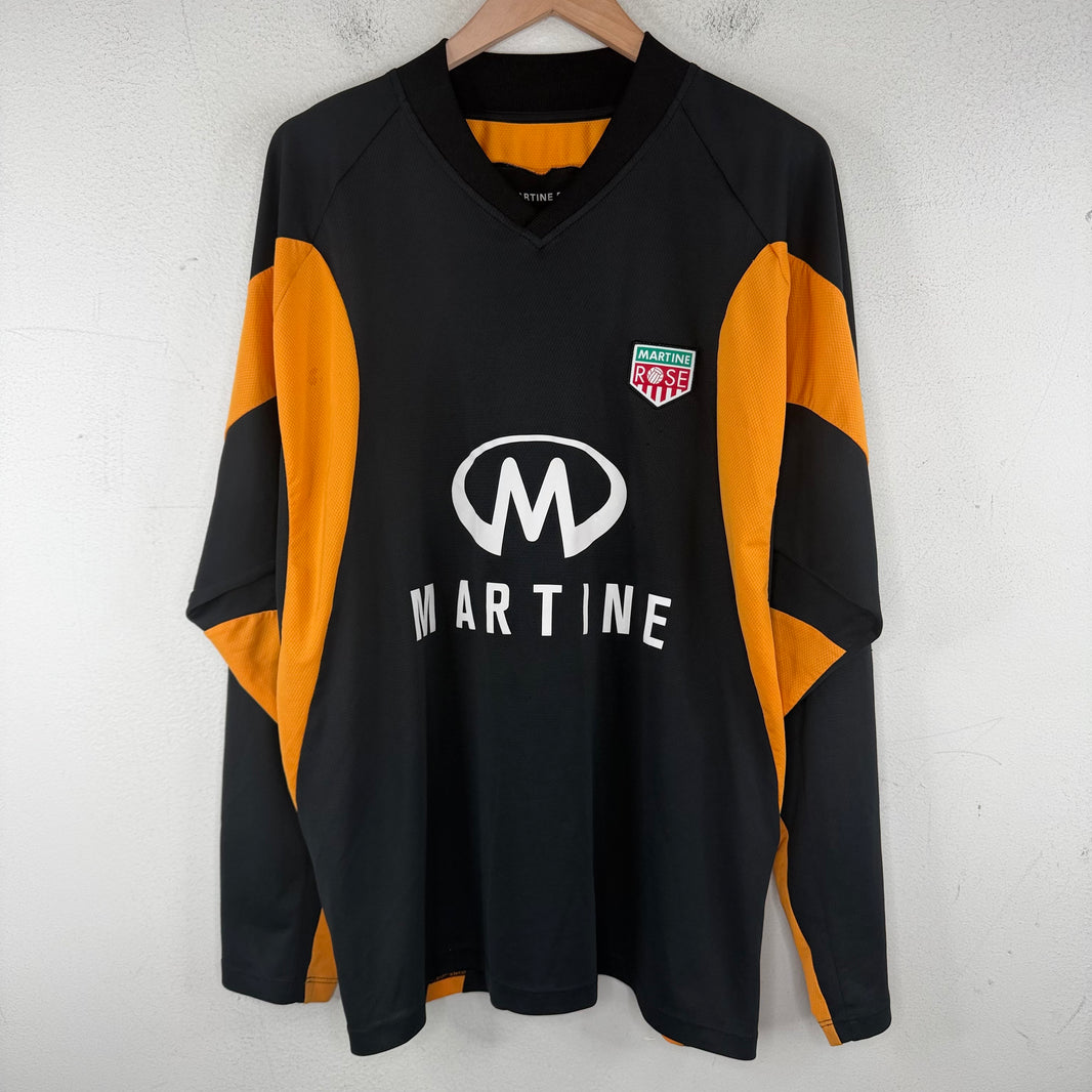 Martine Rose Black L/S Jersey Shirt