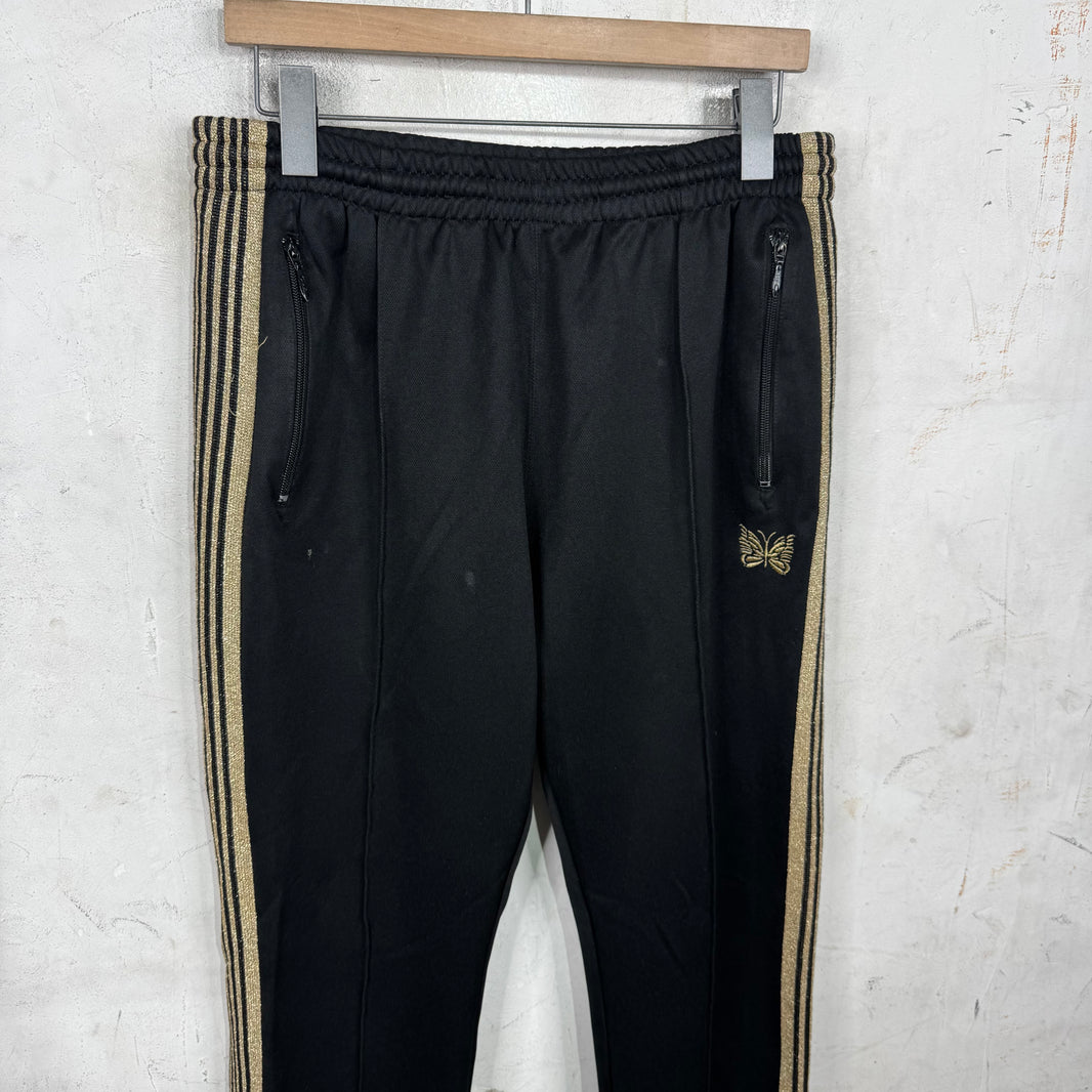 Needles Black/Gold Track Pants