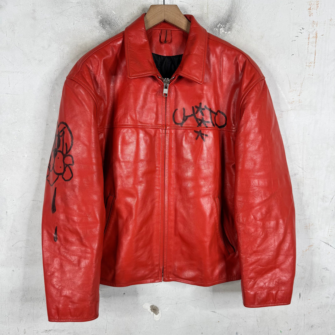 Supreme x Yohji Yamamoto Chito Leather Jacket