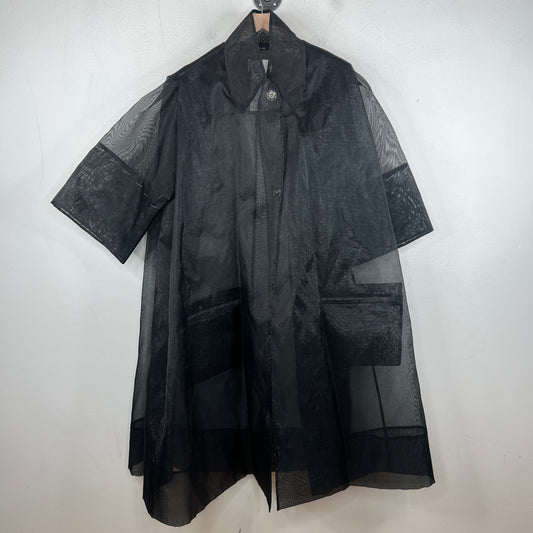 Maison Margiela Oversized Tulle Overcoat