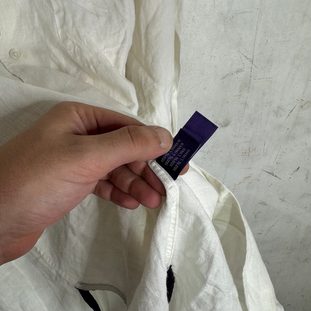Ralph Lauren Purple Label Linen Button Up