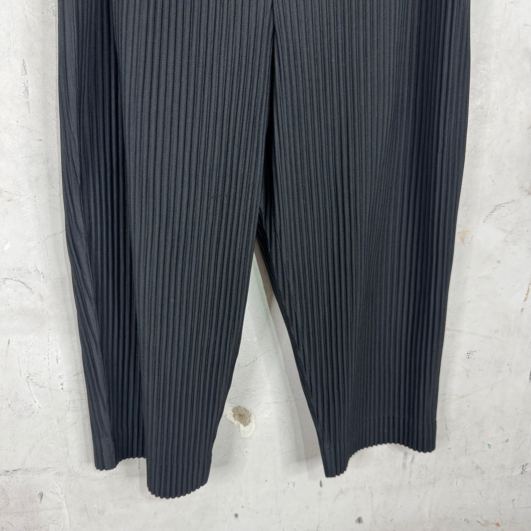 Issey Miyake Homme Plisse Black Capris