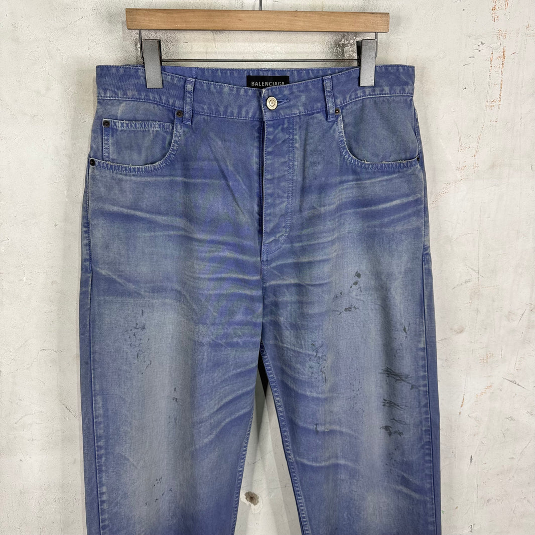 Balenciaga Japanese French Workwear Jeans