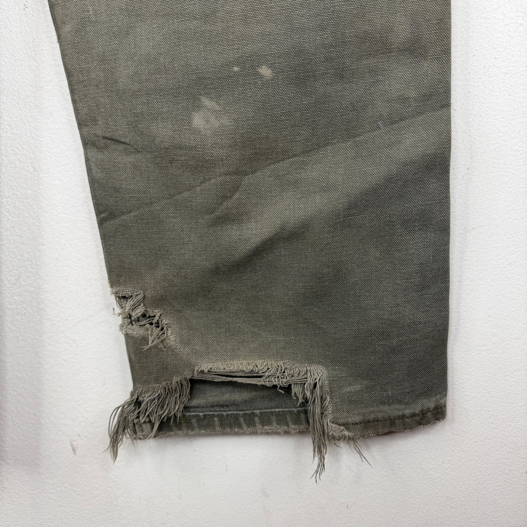 Vintage Carhartt Smoked Green Double Knee Pants