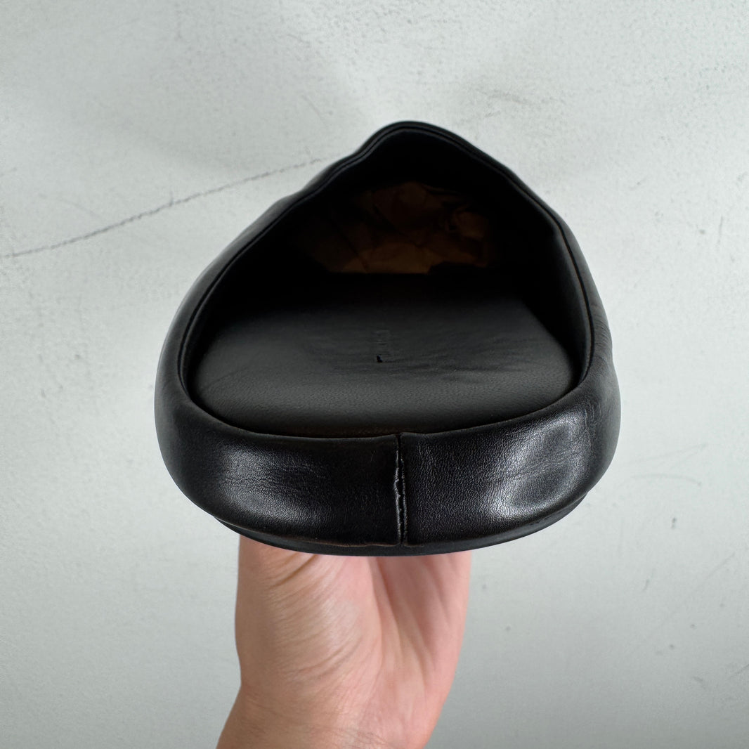Balenciaga Chateau Leather Slippers
