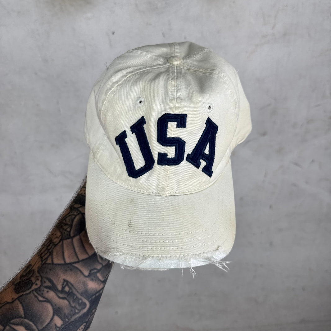 Ralph Lauren Smoked USA Fitted Hat
