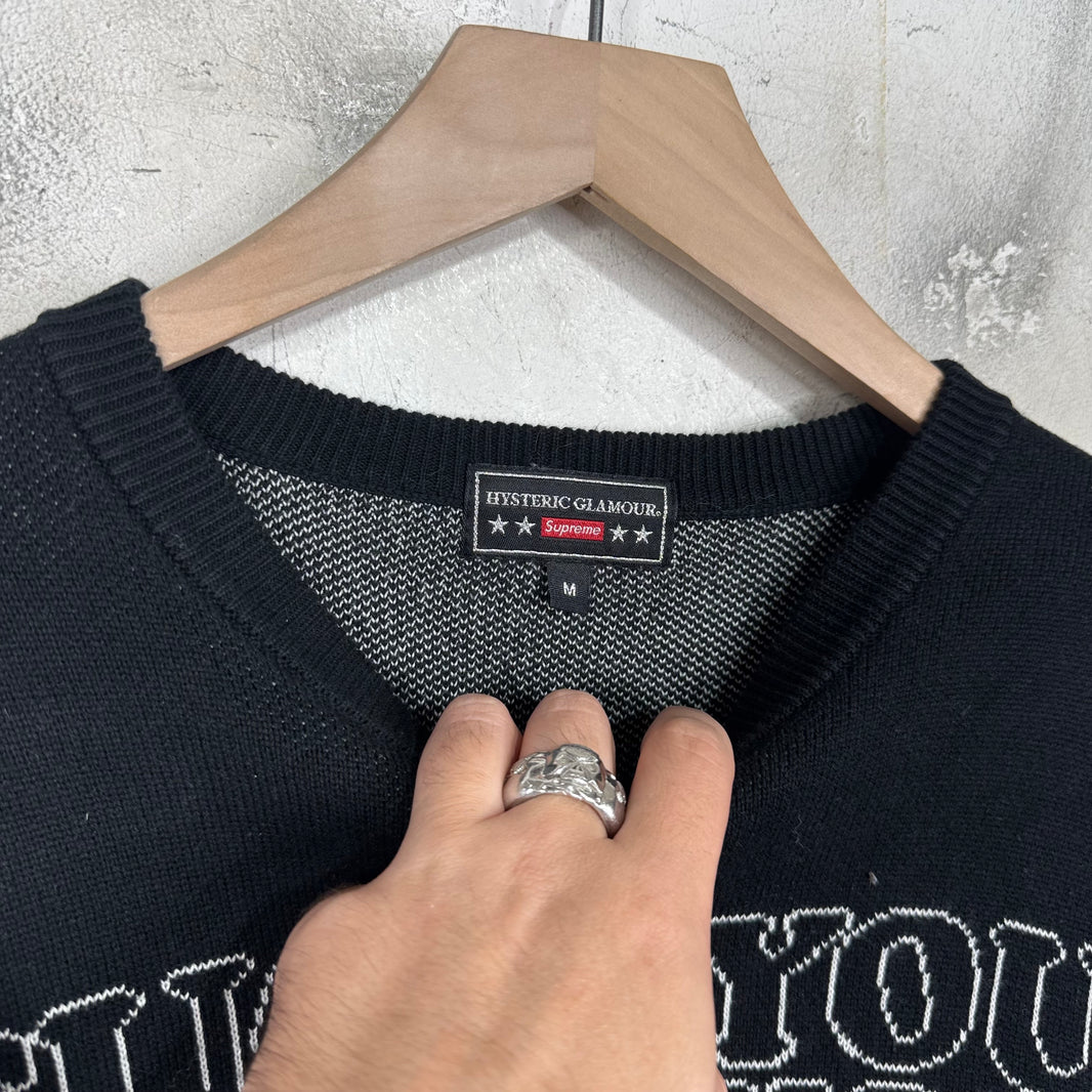 Supreme x Hysteric Knitted Sweater
