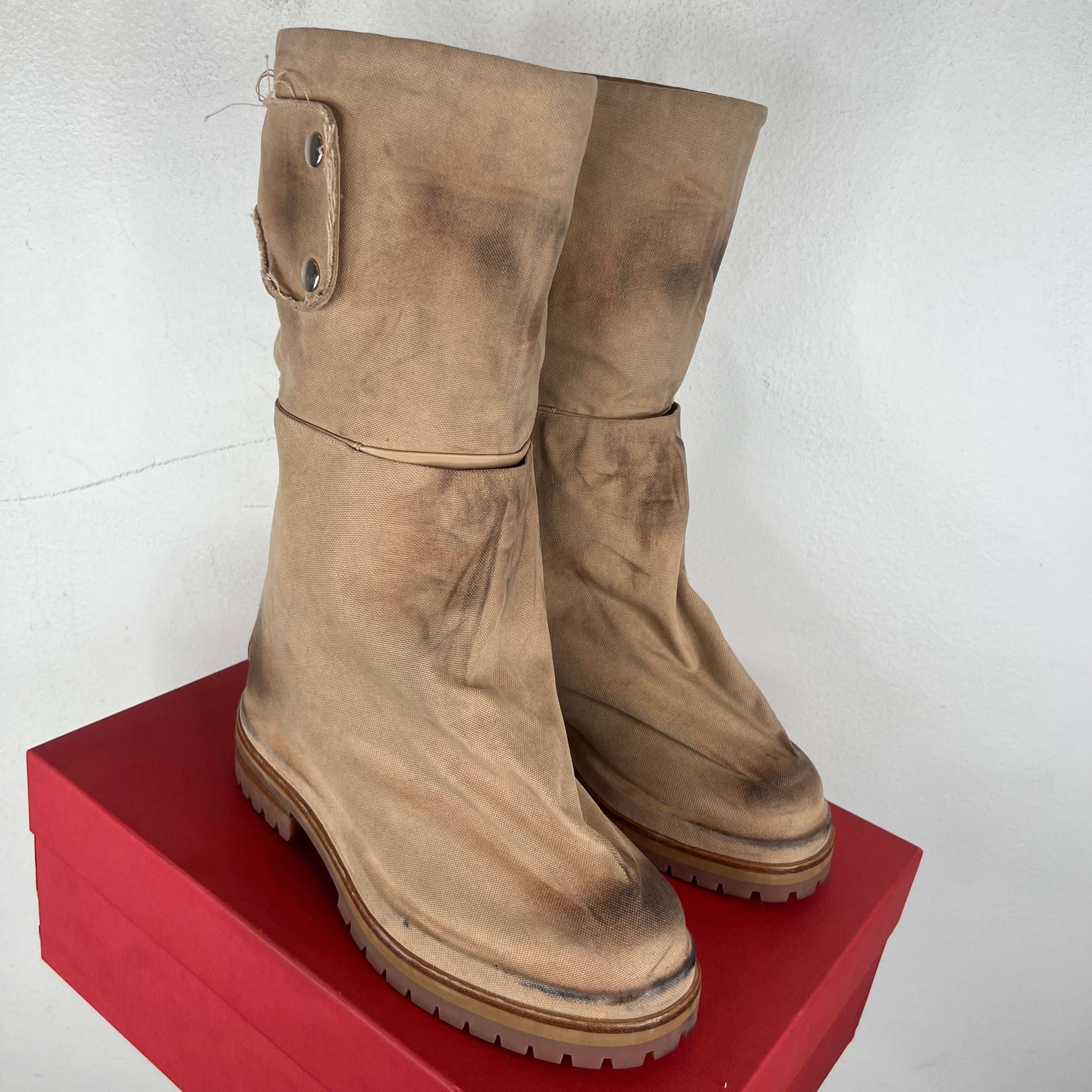 424 Canvas Dragon Rider Boots – www.Lukes.store