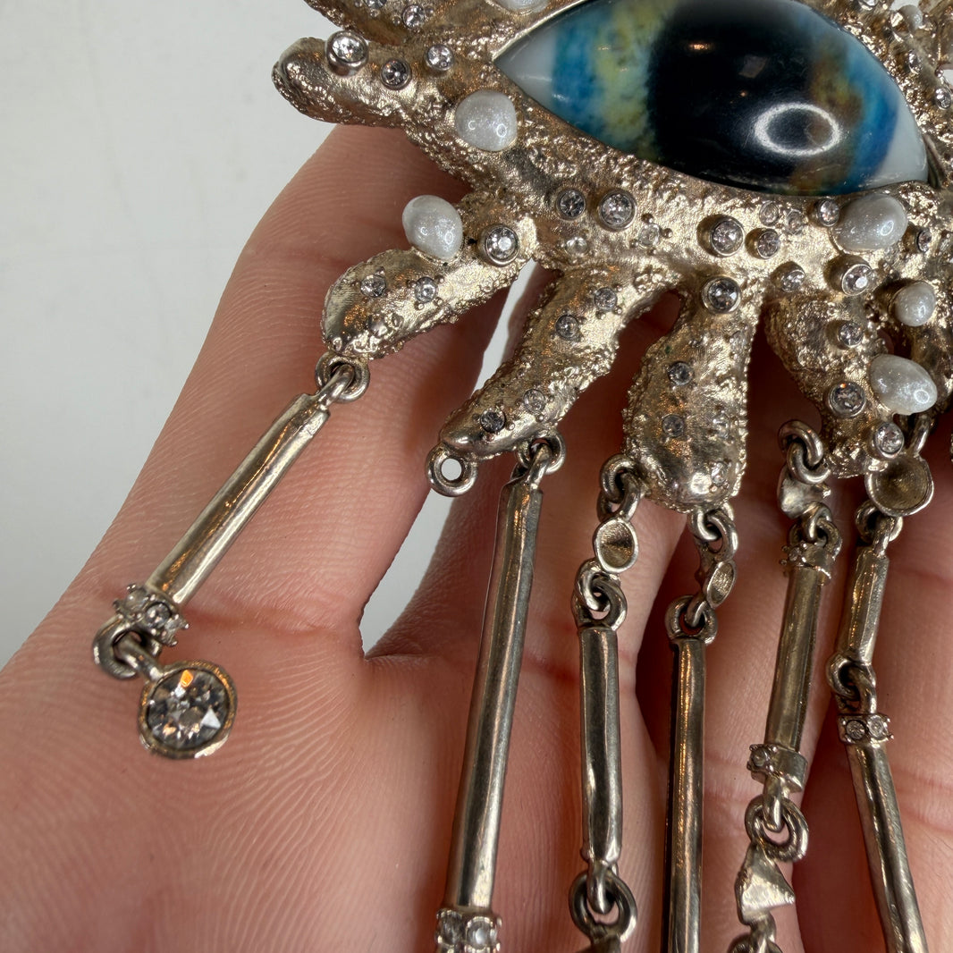 Schiaparelli Bursting Eye Brooch