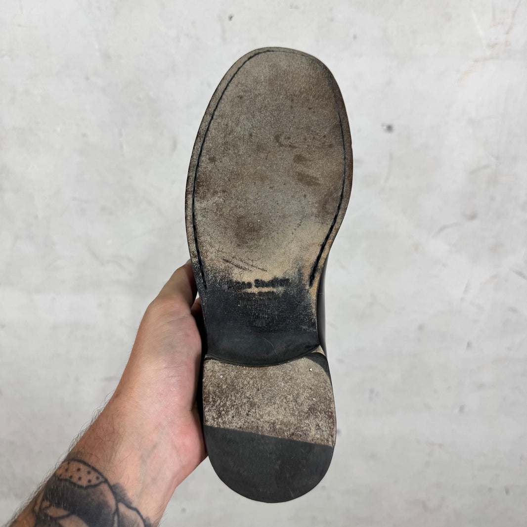 Acne Studios Boafer Lettered Loafers