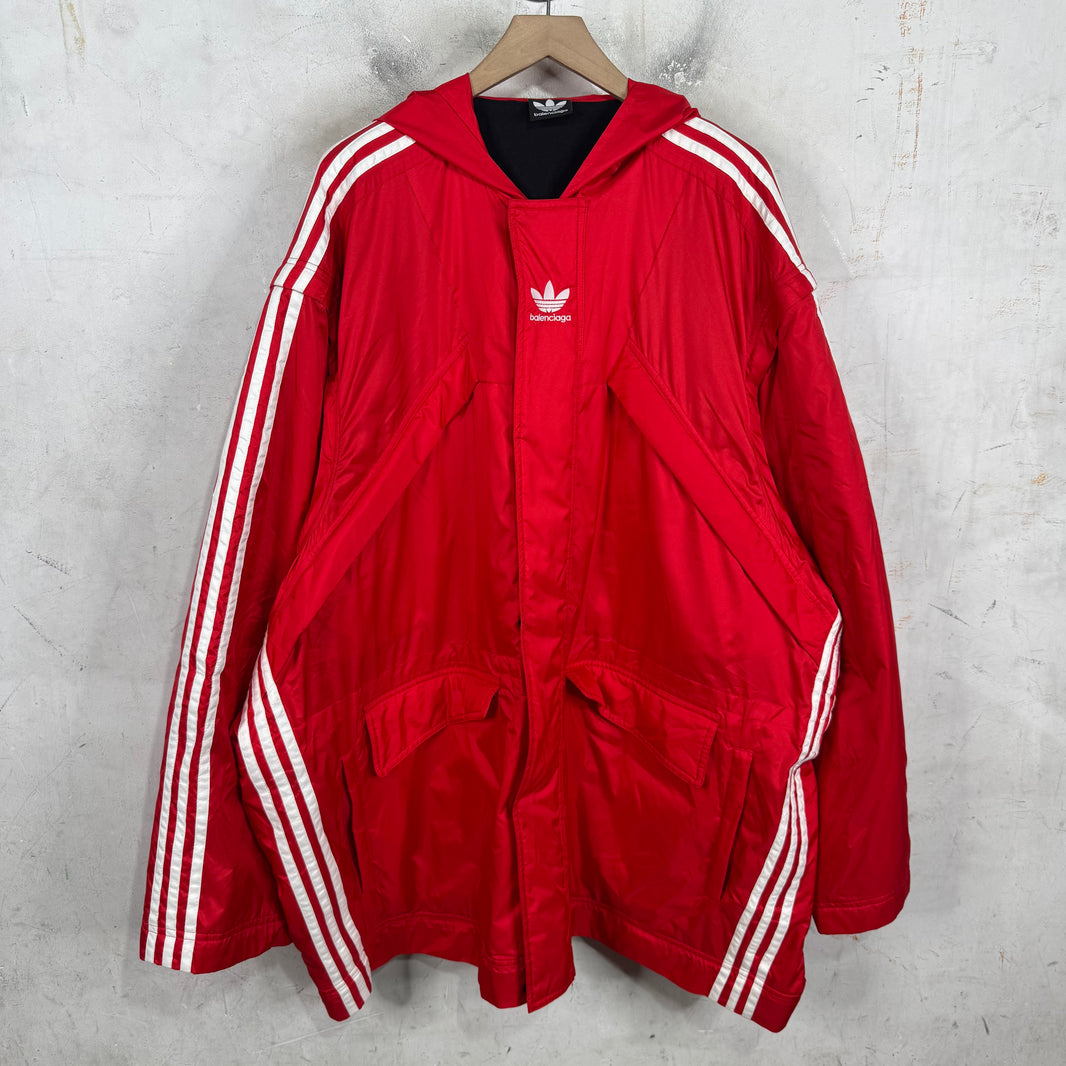 Balenciaga x Adidas Red Parka
