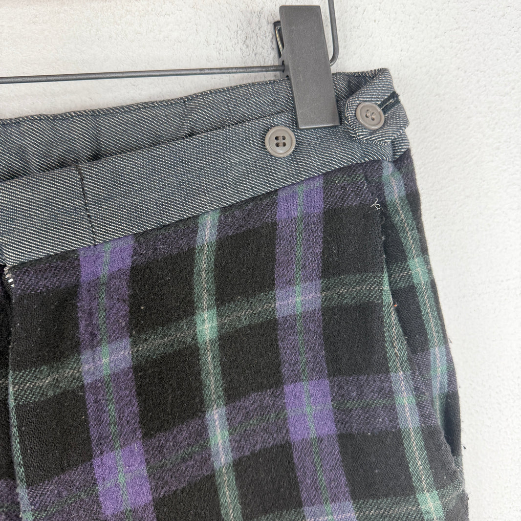 CDG Homme Plus Hybrid Flanel Trousers