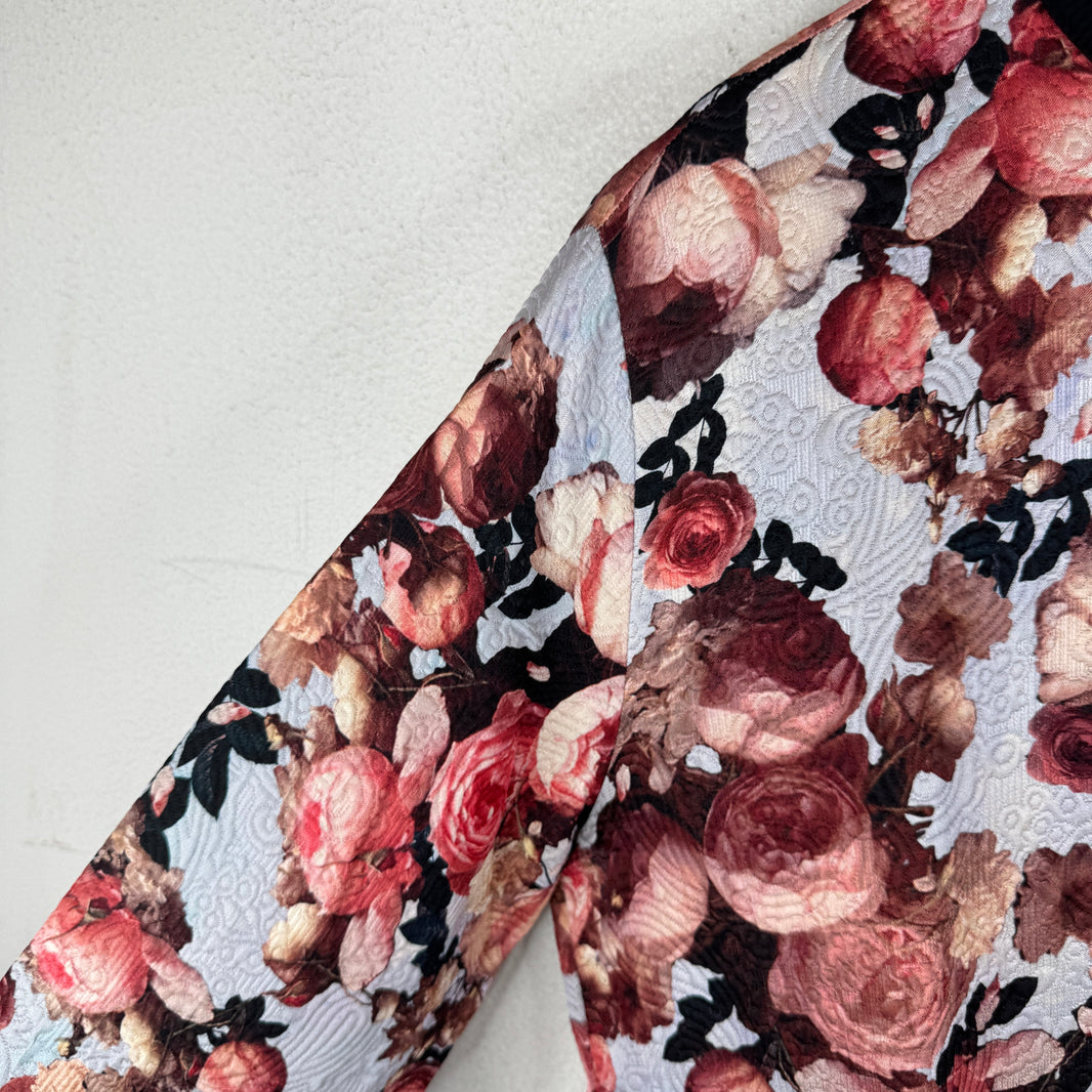 Givenchy Floral AOP Embossed Sweater