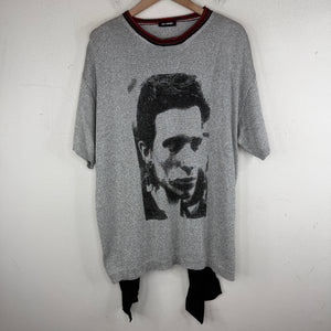 Raf Simons Pierced Man Scarf Knit Sweater