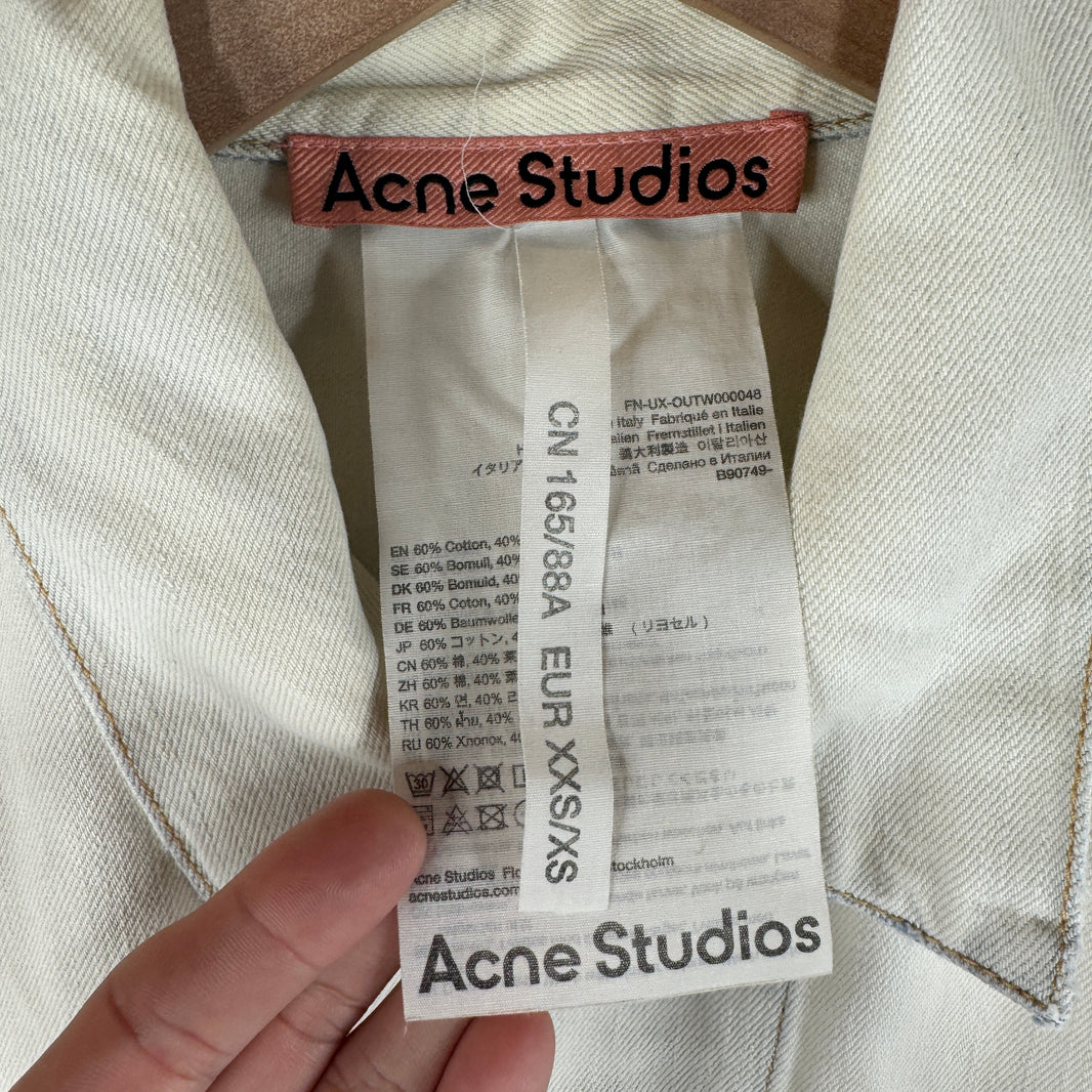 Acne Studios Bleached Denim Jacket